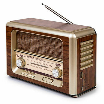 Draagbare Bluetooth Radio Kooltech Retro AM/FM 1