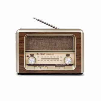 Draagbare Bluetooth Radio Kooltech Retro AM/FM 2
