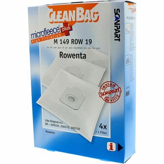 Stofzuigerzak Scanpart M 149 ROW 19 ROWENTA 1