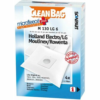 Stofzuigerzak Scanpart M 130 LG 6 LG 4UD 1