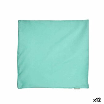 Kussenhoes Turkoois (60 x 0,5 x 60 cm) (12 Stuks) 1