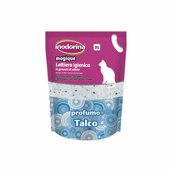 Kattenbakvulling Inodorina Magique Talco Talkpoeder 5 L 1