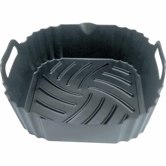Herbruikbare siliconen schaal voor heteAirfryer Vin Bouquet 20 cm 2