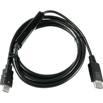 DisplayPort naar HDMI Kabel V7 V7DP14HDMI21-2M-BLK 1
