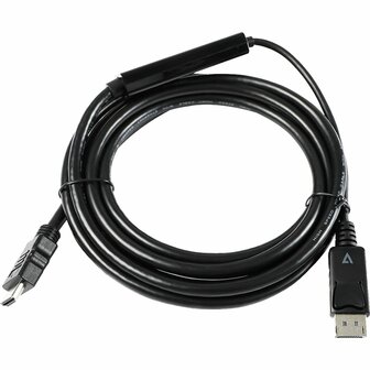 DisplayPort naar HDMI Kabel V7 V7DP14HDMI21-3M-BLK 1