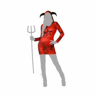 Kostuums voor Volwassenen Demoness M/L 5