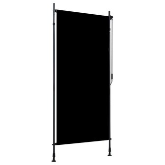 Rolgordijn voor buiten 100x270 cm antraciet  1