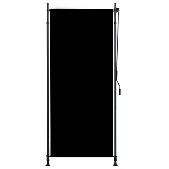 Rolgordijn voor buiten 100x270 cm antraciet  2