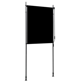 Rolgordijn voor buiten 100x270 cm antraciet  4