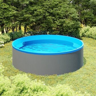 Splasher pool 350x90 cm grijs 1