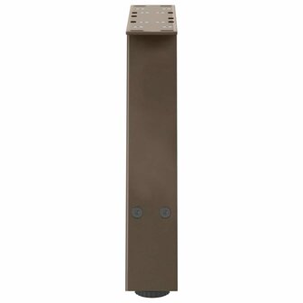 Salontafelpoten 2 st A-vormig 40x(30-31) cm staal 6