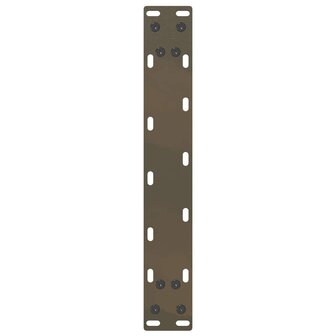 Salontafelpoten 2 st U-vormig 30x(30-31) cm staal naturel 7