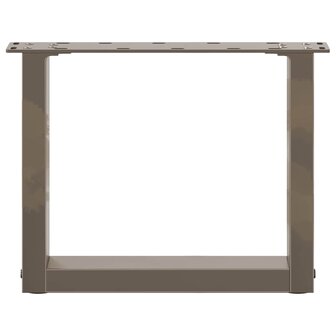 Salontafelpoten 2 st U-vormig 40x(30-31) cm staal naturel 5
