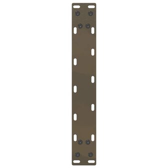 Salontafelpoten 2 st U-vormig 40x(30-31) cm staal naturel 7