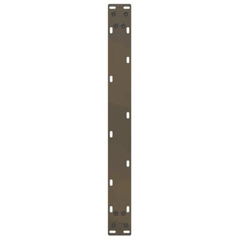 Salontafelpoten 2 st U-vormig 60x(30-31) cm staal naturel 7