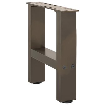 Salontafelpoten 2 st 30x (30-31) cm staal naturel staal 3