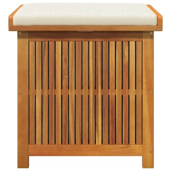 Kussenbox voor buiten 60x50x61 cm massief acaciahout 5