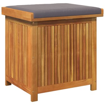 Kussenbox voor buiten 60x50x61 cm massief acaciahout 2