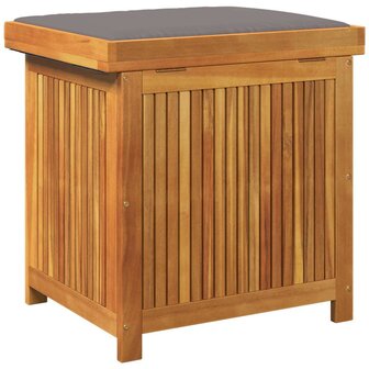 Kussenbox voor buiten 60x50x61 cm massief acaciahout 7