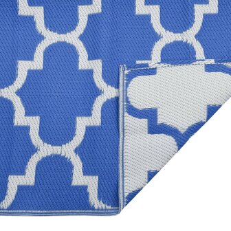 Buitenkleed ARAKIL 80x150 cm polypropeen blauw 5