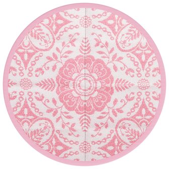 Buitenkleed ARAKIL &Oslash;120 cm polypropeen roze 2