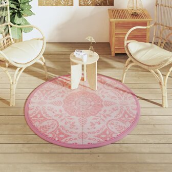 Buitenkleed ARAKIL &Oslash;120 cm polypropeen roze 3