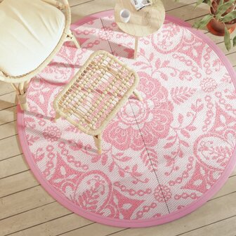 Buitenkleed ARAKIL &Oslash;160 cm polypropeen roze 1
