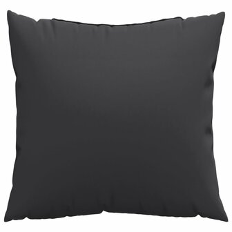 Bankkussens 4 st 60x60 cm stof zwart 3
