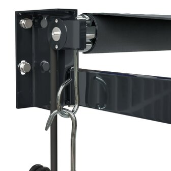 Luifel automatisch uitschuifbaar 4x3 m antracietkleurig 7