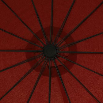 Zweefparasol met aluminium paal 3 m terracotta 8