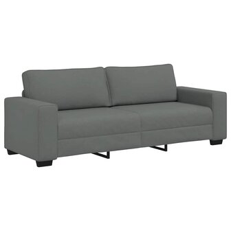 3-zitsbank 180 cm stof donkergrijs 2