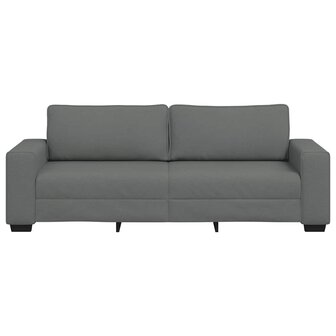 3-zitsbank 180 cm stof donkergrijs 4