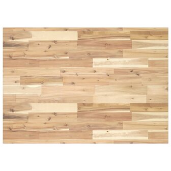 Bureaublad 80x70x2 cm onbehandeld massief acaciahout 1
