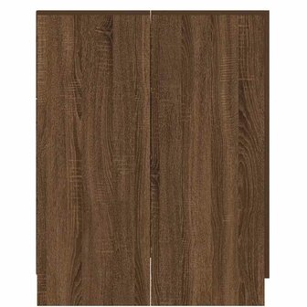 Wasmachinekast 71x71,5x91,5 cm bruin eikenkleur 5