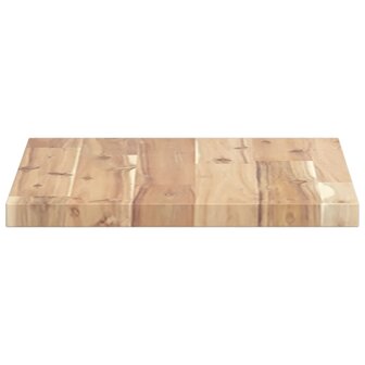 Wandschap zwevend 40x30x2 cm onbehandeld massief acaciahout 5