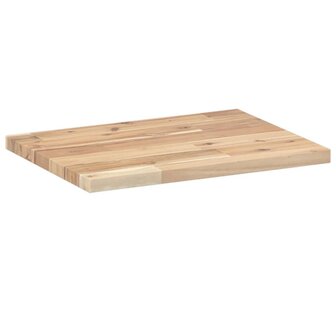 Wandschap zwevend 40x30x2 cm onbehandeld massief acaciahout 6
