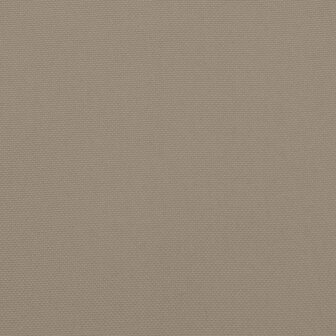 Ligbedkussen 186x58x3 cm oxford stof taupe 9