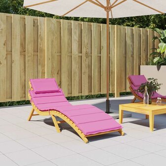 Ligbedkussen oxford stof roze 1