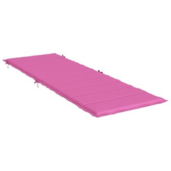 Ligbedkussen oxford stof roze 4