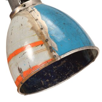 Wandlamp industri&euml;le stijl rond E27 meerkleurig 6