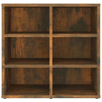 Schoenenkast 52,5x30x50 cm gerookt eikenkleurig 4