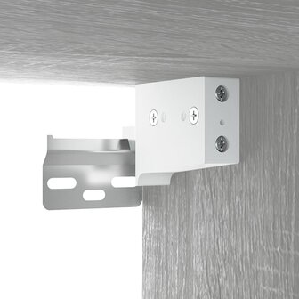 Schoenenkast 52,5x30x50 cm grijs sonoma eikenkleurig 6