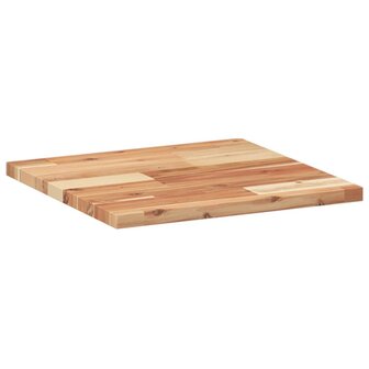 Tafelblad vierkant 40x40x2 cm massief acaciahout 5
