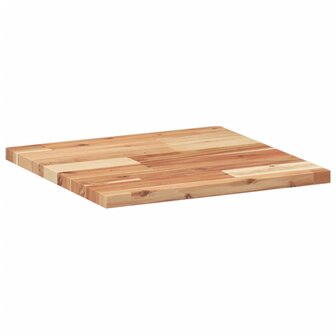 Tafelblad vierkant 40x40x2 cm massief acaciahout 7