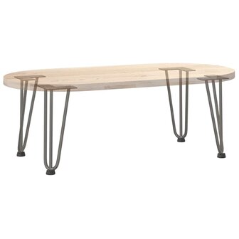 Haarspeld tafelpoten 4 st 30 cm massief staal naturel 8