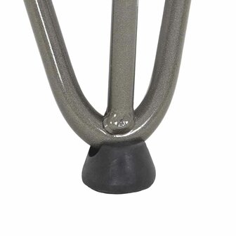 Haarspeld tafelpoten 4 st 30 cm massief staal naturel 9
