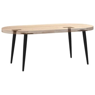 Salontafelpoten conische vorm 4 st 42-43 cm staal zwart 8