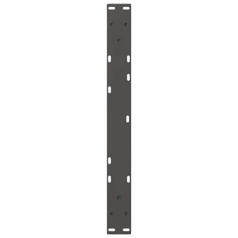 Eettafelpoten 2 st V-vormig 50x(30-31,3) cm staal antraciet 7
