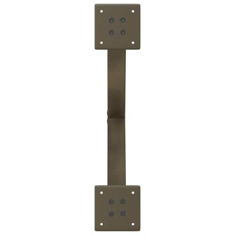 Salontafelpoten 2 st X-vormig 50x(30-31) cm staal naturel 7