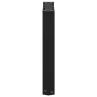 Salontafelpoten 2 st U-vormig 28x(42-43) cm staal zwart 6